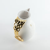 Naqsh - Vacuum Flask / Thermos - White & Gold