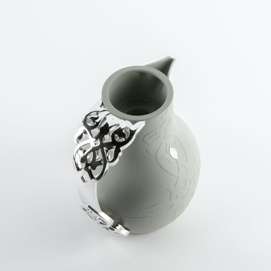 Naqsh - Vacuum Flask / Thermos - Grey & Silver