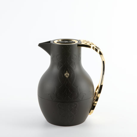 Naqsh - Vacuum Flask / Thermos - Black & Gold