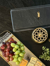 Exclusive - LuxeServe 22" Stainless Tray - Gold