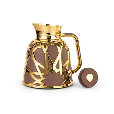 Luxury Majlis- Thermos/Vacuum Flask -Brown