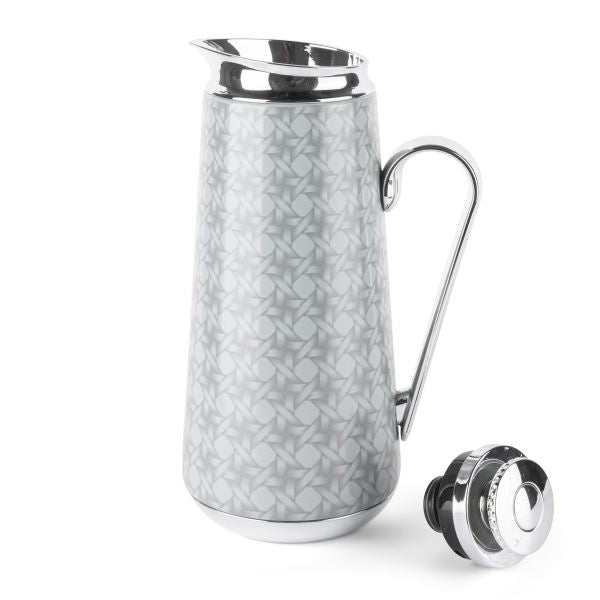 Rattan - Vacuum Flask - Grey