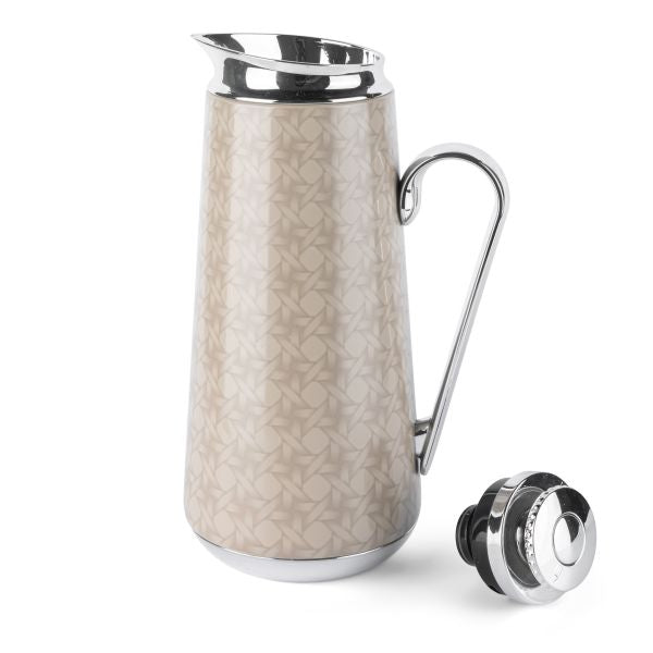 Rattan - Vacuum Flask - Beige