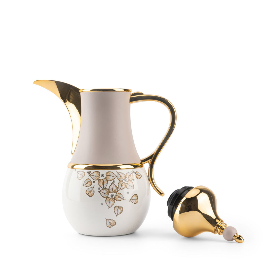 Lilac - Vacuum Flask - Beige