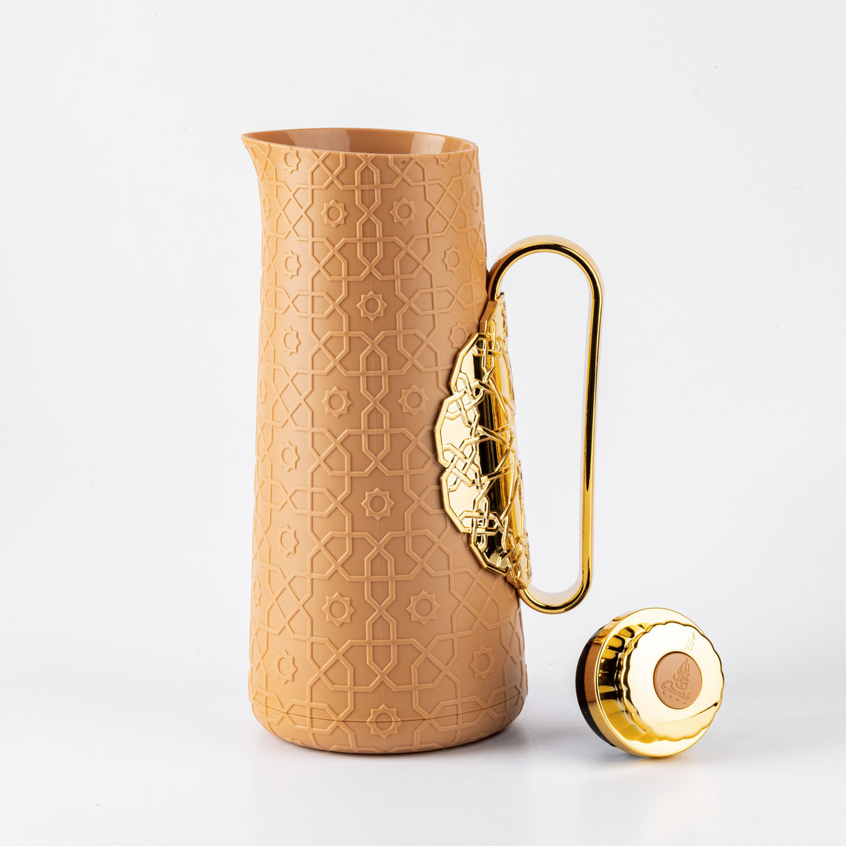 Rosette - Thermos/Vacuum Flask - Orange & Gold