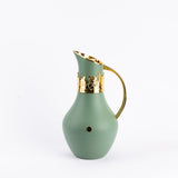 Atheer - Vacuum Flask / Thermos - Olive Green & Gold