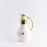 Atheer - Vacuum Flask / Thermos - White & Gold