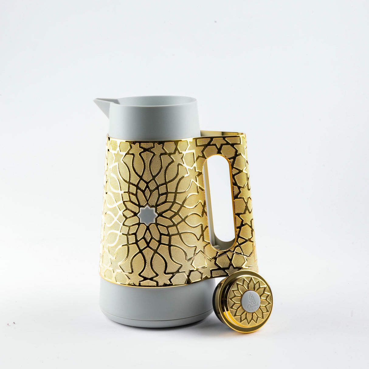 Asala - Vacuum Flask / Thermos - Grey & Gold