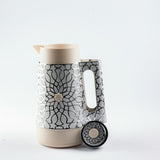 Asala - Vacuum Flask / Thermos - Beige & Silver