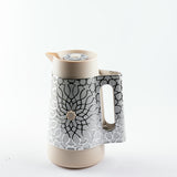 Asala - Vacuum Flask / Thermos - Beige & Silver