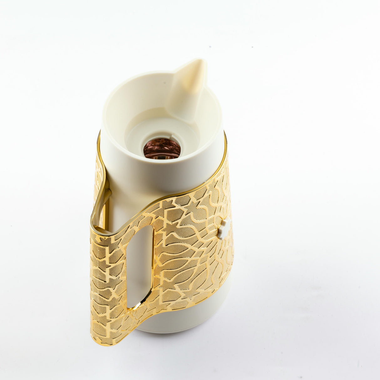 Asala - Vacuum Flask / Thermos - Beige & Gold