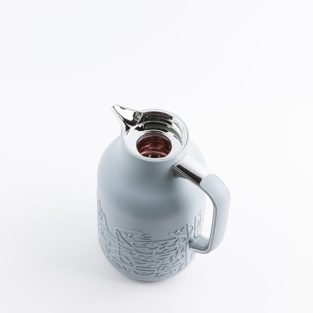 Jiwar - Vacuum Flask / Thermos - Haze Blue & Silver