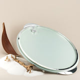 Nour - Serving Tray - Blue & Silver