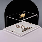 Rumi -  Large Dessert Serving Sets  White and Gold by Otantik Home