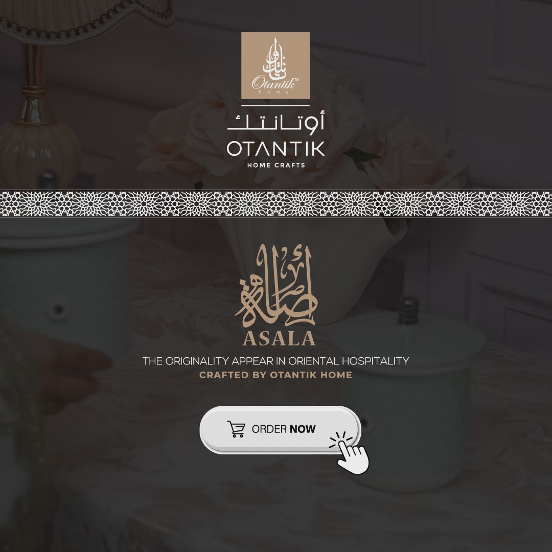 Asala - Large Candle| Citrus Sunrise - Teal  & Silver