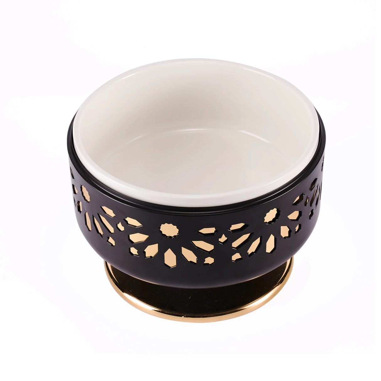 Ikram - Mini Buffet Server - Black & Gold