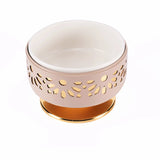 Ikram - Mini Buffet Server - Brown & Gold