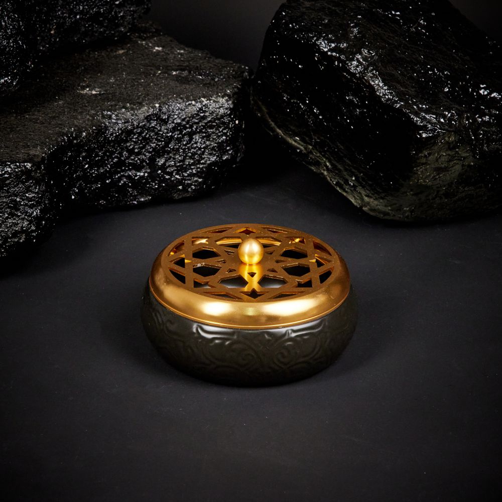 Luxury Majlis - Ashtray - Black & Gold