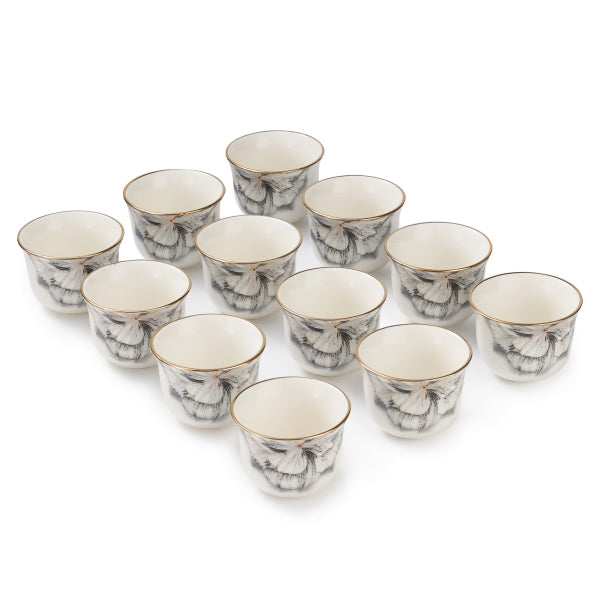 Bloom - Arabic Coffee Cups - Grey