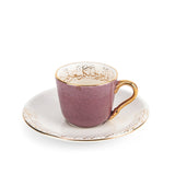 Elegant Joud- Esspresso/Turkish Coffee Cups -Purple