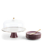 Elegant Joud- Cake Set (Set of 9) -Purple