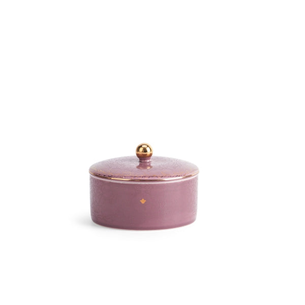 Elegant Joud- Decorative Small Canister/Server -Purple