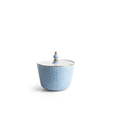 Crown - Small Date Bowl - Baby Blue & Gold