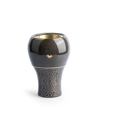 Crown - Incense Burner - Black & Gold