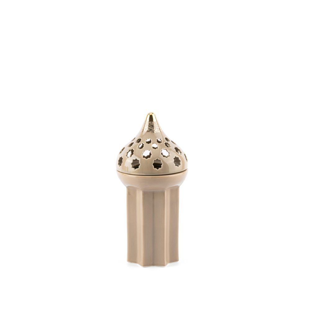 Diwan - Incense Burner - Coffee & Gold