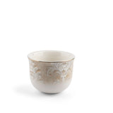 Classy Harir - Arabic Coffee Cups - Beige & Gold