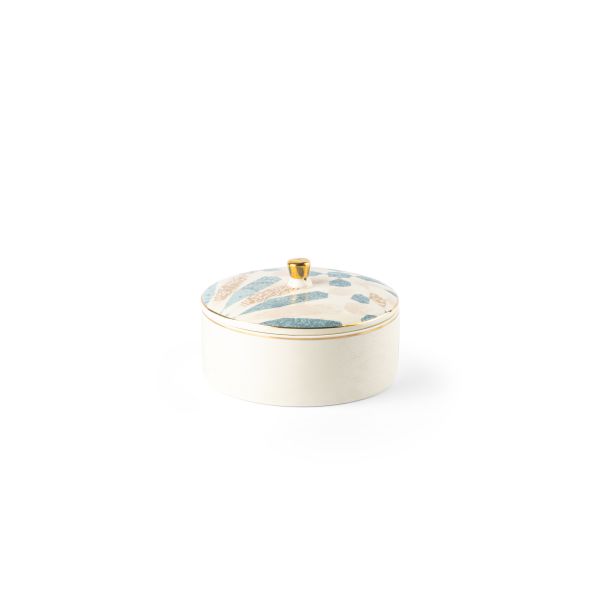 Amal - Small Date bowl - Blue & Gold