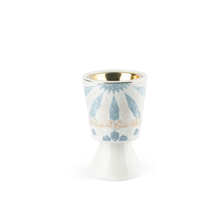 Amal - Incense Burner - Blue & Gold