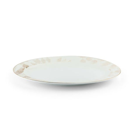 Amal - Single 12 Dinner Platter  - Purple & Gold