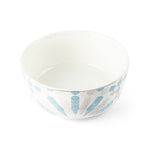 Amal - Single 8 Salad Bowl - Blue & Gold