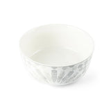 Amal - Single 8 Salad Bowl - Grey & Silver