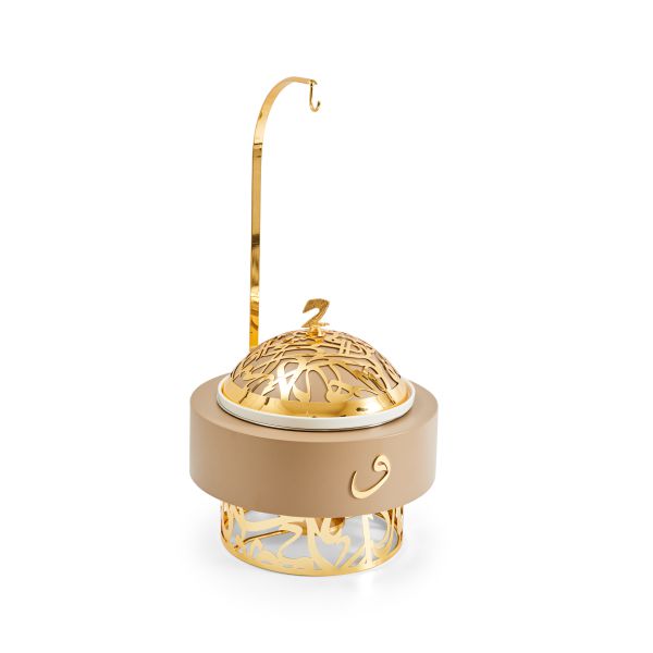 Luxury Diwan - 3 Liters Chafer - Coffee & Gold