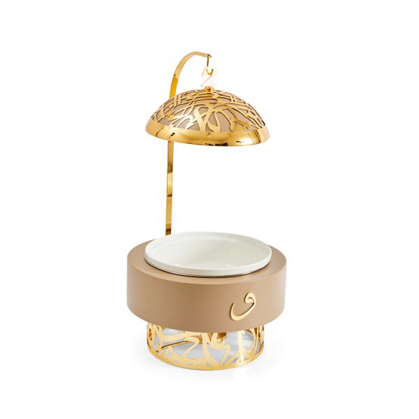 Luxury Diwan - 3 Liters Chafer - Coffee & Gold