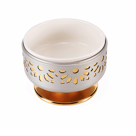 Ikram - Buffet server with lid, Size XS - Silver