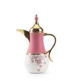 Stylish Lilac - Thermos/Vacuum Flask - Pink & Gold