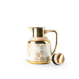 Amal - Vacuum Flask - Beige & Gold